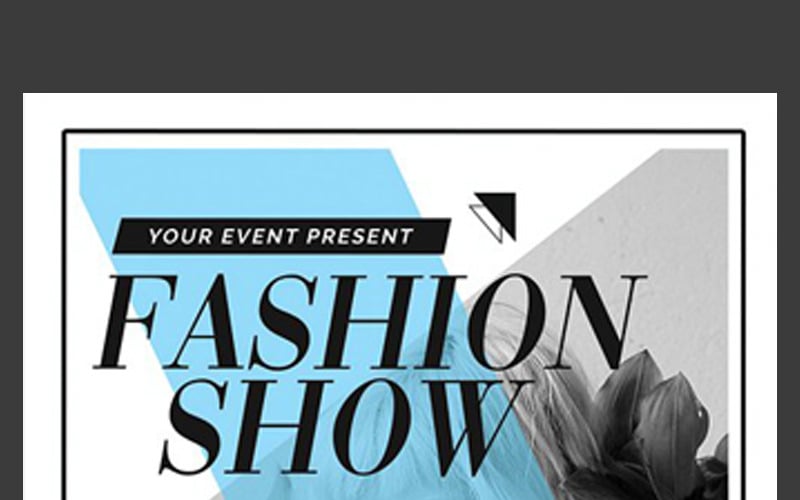 Fashion Show Event Poster Design Template Template