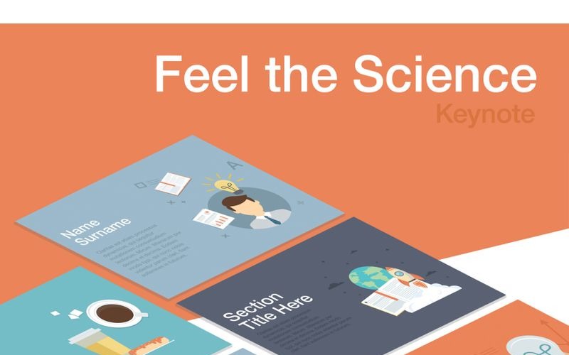 Feel the Science - Plantilla de Keynote