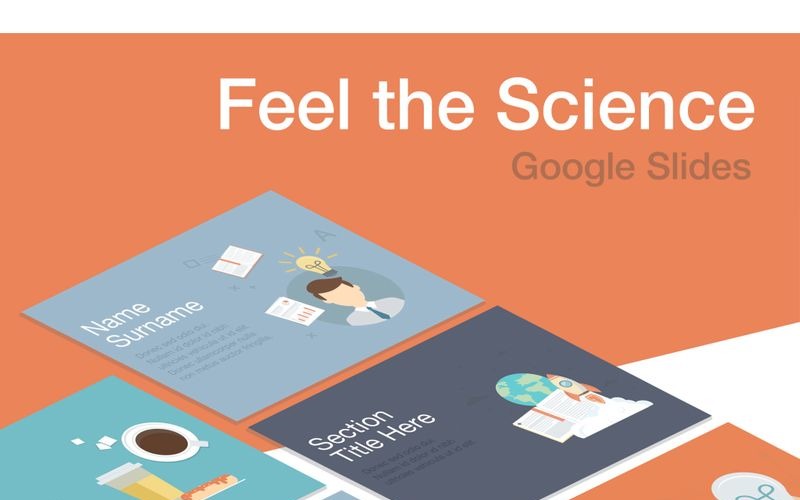 Почувствуйте науку Google Slides