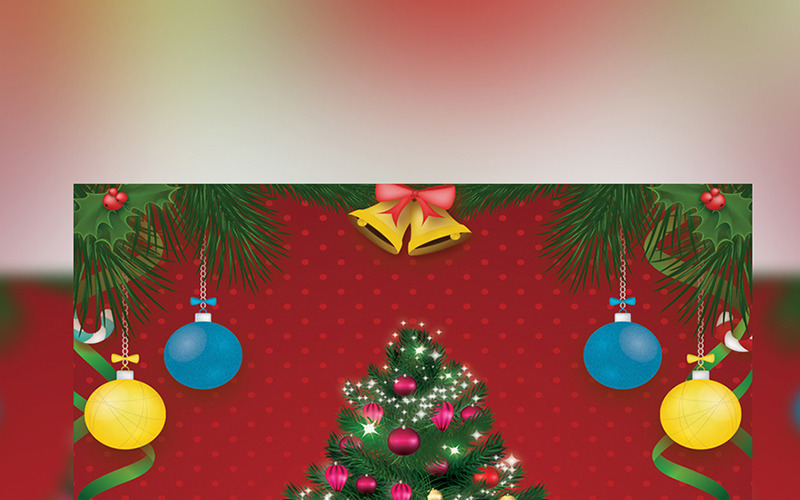 Download Фирменный стиль "Red Christmas Invitation - Corporate Identity Template" / Red Christmas Invitation - Corporate Identity Template - Фирменный стиль на тему графика christmas party creative flyer layout home invitation card invitations &amp;amp; announcements minimal minimalist printable printable psd santa template templates