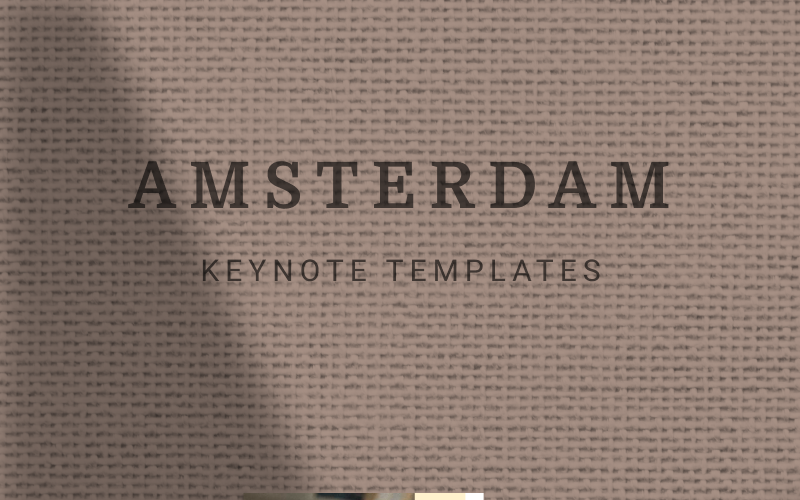 AMSTERDAM - Keynote-Vorlage