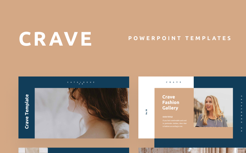 CRAVE PowerPoint template