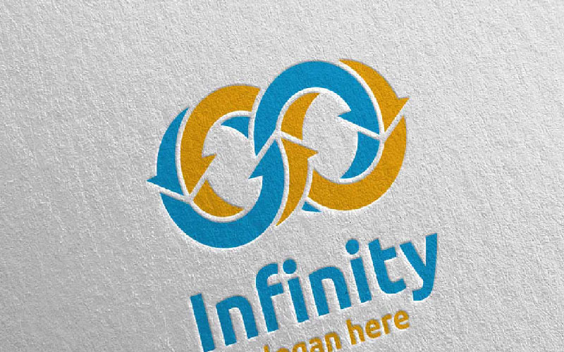 Download Шаблон логотипа "Infinity loop Design 15 Logo Template" / Infinity loop Design 15 Logo Template - Шаблон логотипа на тему графика infinity infinite multimedia perfect marketing media connect unlimited logo network consulting forever entertainment web hosting agency architecture service endless dataundefined