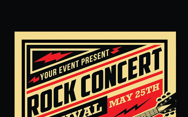 Download Фирменный стиль "Rock Concert Festival - Corporate Identity Template" / Rock Concert Festival - Corporate Identity Template - Фирменный стиль на тему графика 