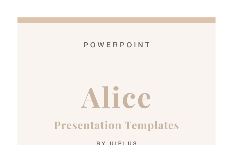АЛИСА Шаблон PowerPoint