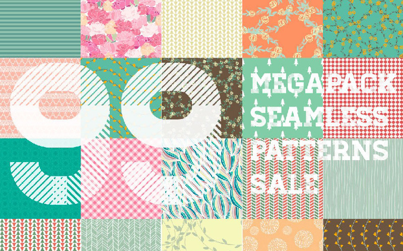 Download Pattern "Megapack Pattern" / Megapack Pattern - Pattern на тему графика texture textures background wallpaper fabric wrapping paper pattern seamless flower floral florals wedding leaf leaves logo logos invitation card rsvp