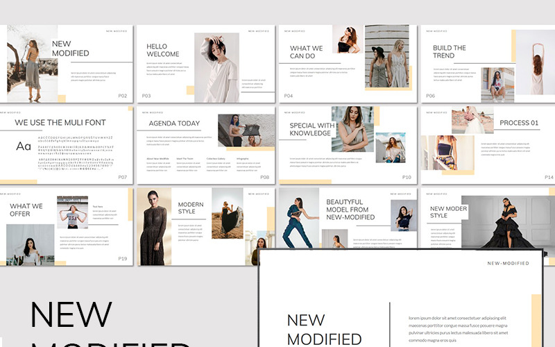 New Modified - Keynote template #91661 - TemplateMonster
