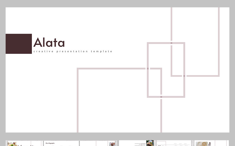 Alata PowerPoint template