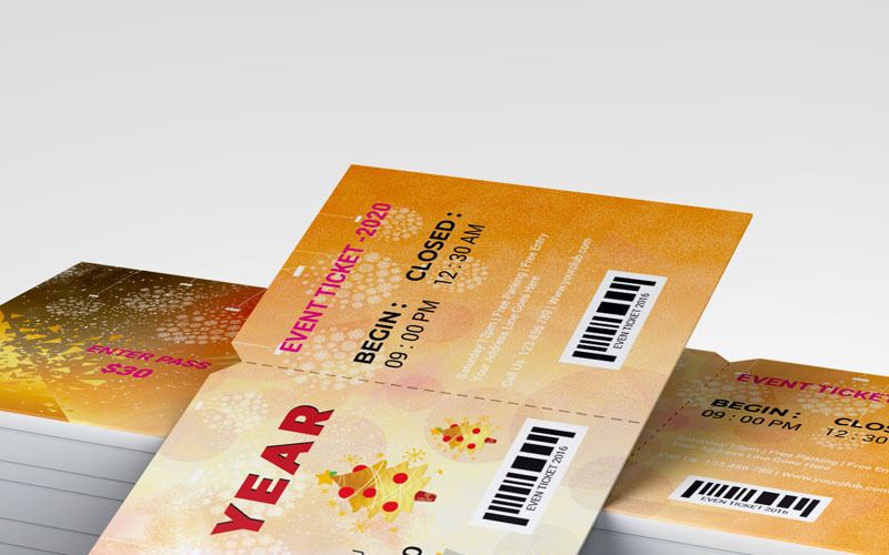 Download Фирменный стиль "Event_ Party Ticket Vol_ 3 - Corporate Identity Template" / Event_ Party Ticket Vol_ 3 - Corporate Identity Template - Фирменный стиль на тему графика ticket event simple stationery technology web corporate flyer creative flyer travel business card corporate card liflet computer internet id kit