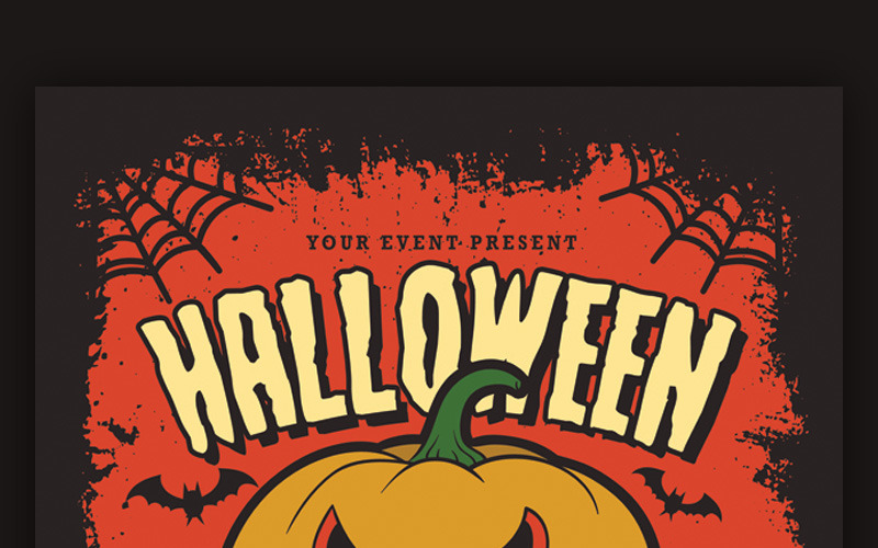 Download Фирменный стиль "Halloween Party Celebration - Corporate Identity Template" / Halloween Party Celebration - Corporate Identity Template - Фирменный стиль на тему графика celebration celebrations club costume party flyer ghost halloween flyers invitation kids poster trick or treat happy horror night pumpkin scary