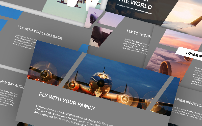 Modern Presentation PowerPoint template