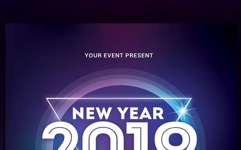 Download Фирменный стиль "New Year Party - Corporate Identity Template" / New Year Party - Corporate Identity Template - Фирменный стиль на тему графика 2020 nye party black celebration champagne christmas flyer elegant gold holiday invitation new year bash new year&amp;#039;s eve years eve