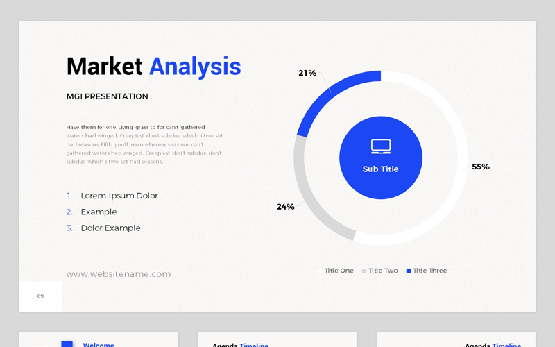 商业提案的PowerPoint模板
