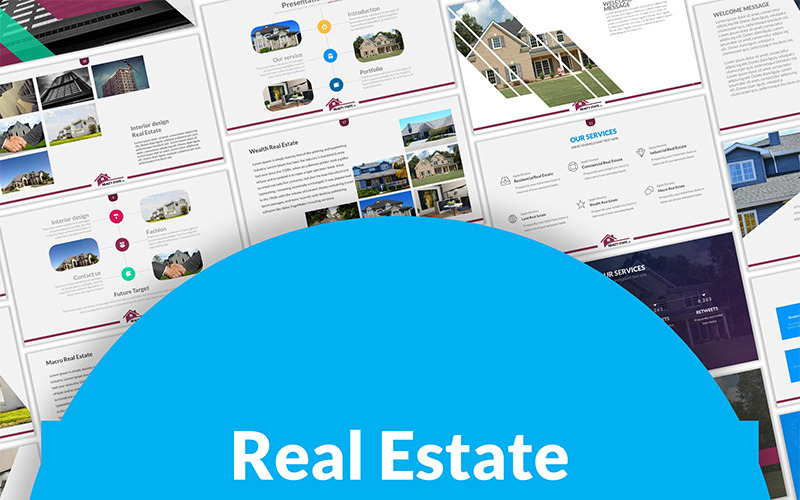 Real Estate PowerPoint template