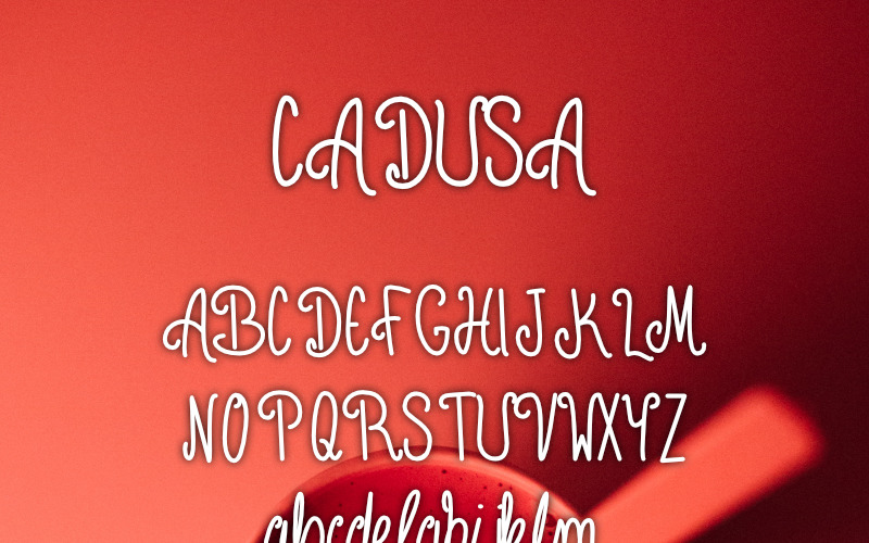 Download Шрифт "CADUSA Font" / CADUSA Font - Шрифт на тему графика font typography branding marketing logo presentation