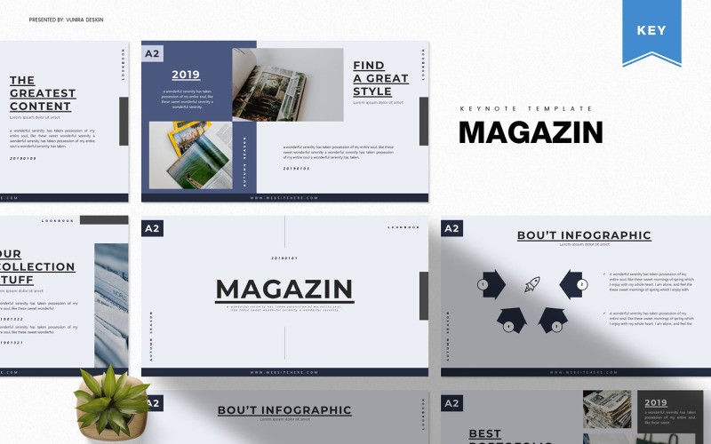 Magazin: modello di Keynote