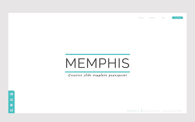 Memphis PowerPoint sablon