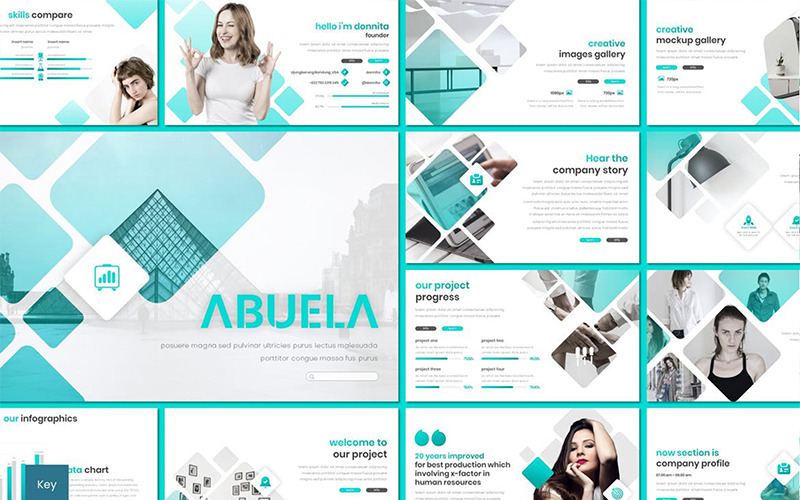 Abuela - Keynote-Vorlage