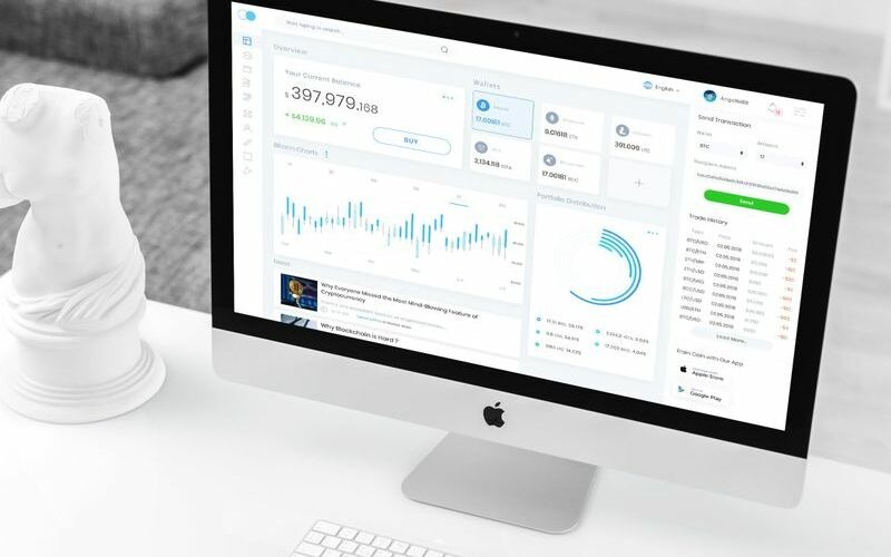 Download UI элементы "Cryptocurrency Wallet Admin Dashboard Ui UI Elements" / Cryptocurrency Wallet Admin Dashboard Ui UI Elements - UI элементы на тему графика 