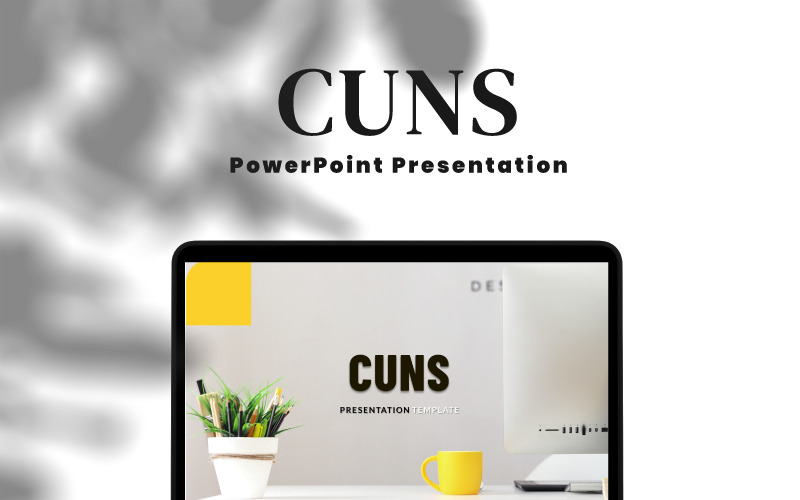 Cuns PowerPoint template