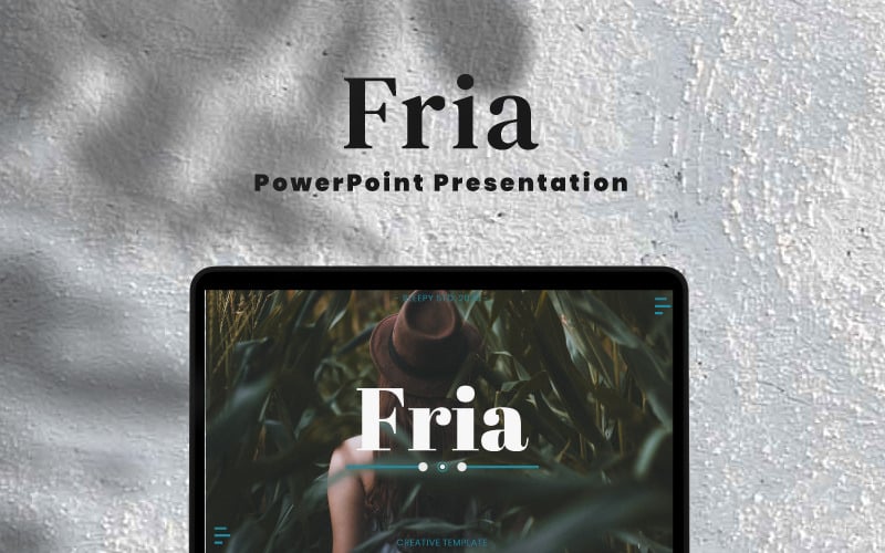 Fria PowerPoint template