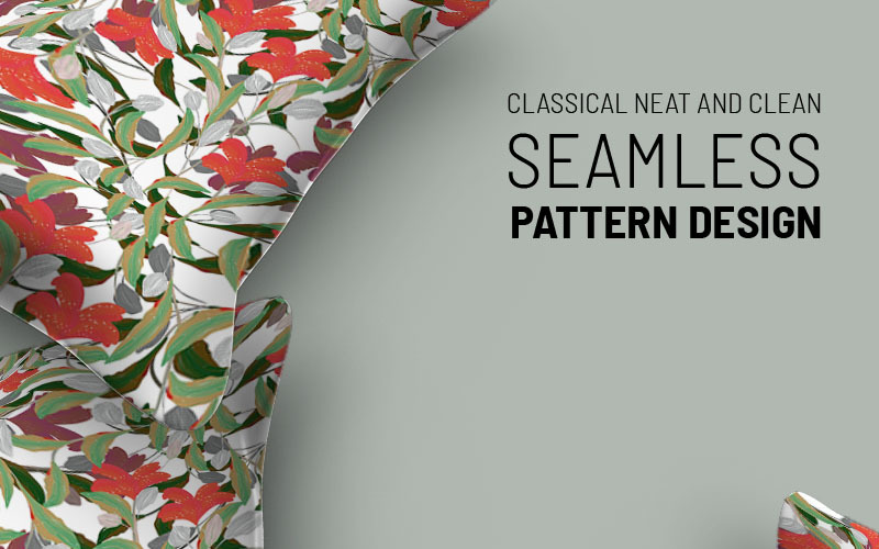 Download Pattern "Seamless floral abstract hand drawn design Pattern" / Seamless floral abstract hand drawn design Pattern - Pattern на тему графика green leaf nature plant isolated leaves tree grass garden frame natural symbol environment spring abstract flower flowers blossom pattern beauty