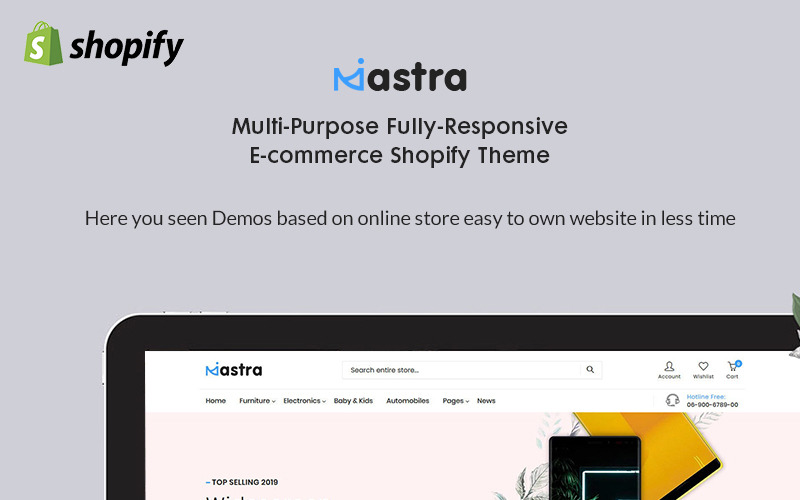 Mastra - Le thème Shopify Multistore responsive