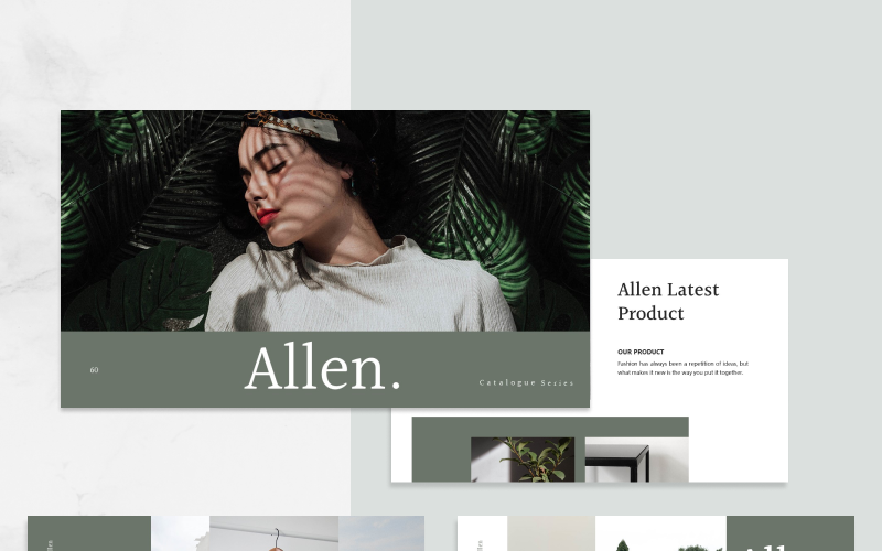 ALLEN modello PowerPoint