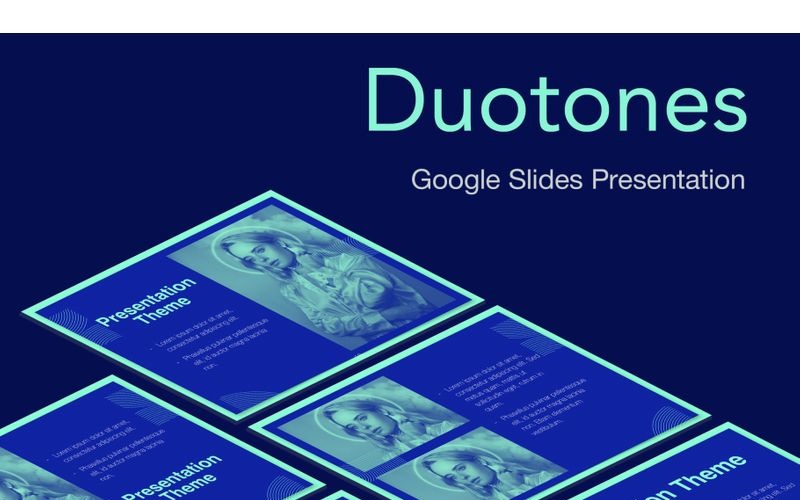 Duotones Google幻灯片