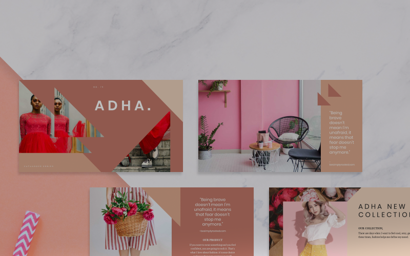 Modèle PowerPoint ADHA
