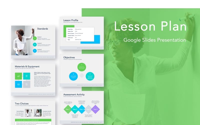 План урока Google Slides