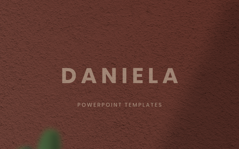 DANIELA PowerPoint template