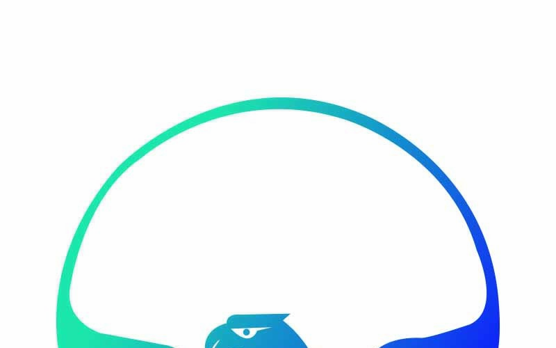 Download Шаблон логотипа "Eagle Logo Template" / Eagle Logo Template - Шаблон логотипа на тему графика eagle logo 3d appearance branding clean client depth design dimensional display effects floor graphic great icon mockup office photo-realistic presentation