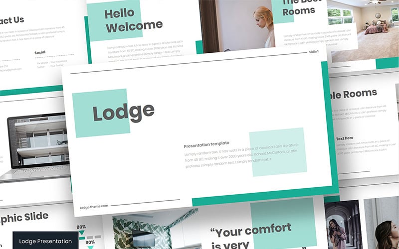LODGE PowerPoint template