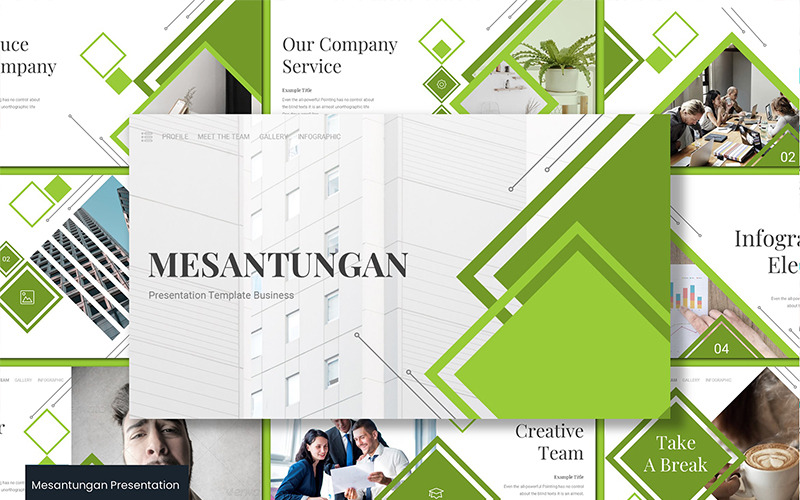 Mesantungan - Modello di Keynote