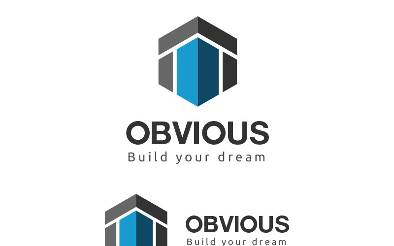 Download Шаблон логотипа "Modern Building Logo Template" / Modern Building Logo Template - Шаблон логотипа на тему графика logo brand design branding identity name home house build building modern reality business company corporate creative brandname logodesign simple symbol