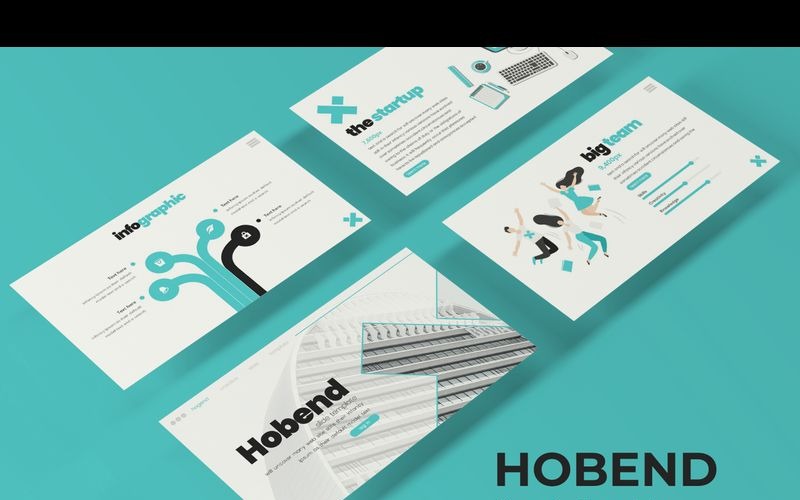 Hobend - шаблон Keynote
