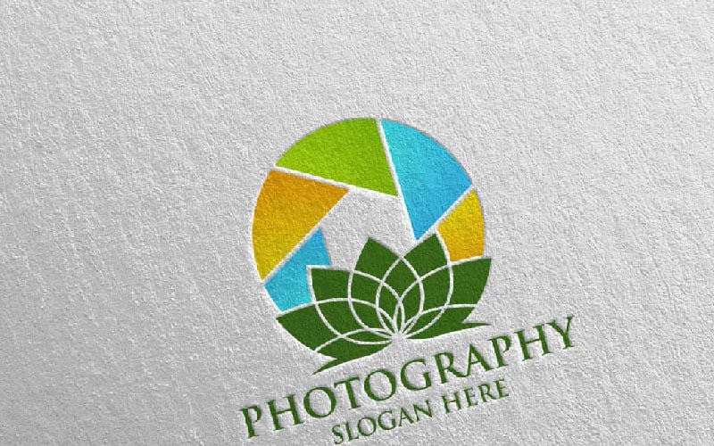 Шаблон логотипа Nature Camera Photography 53