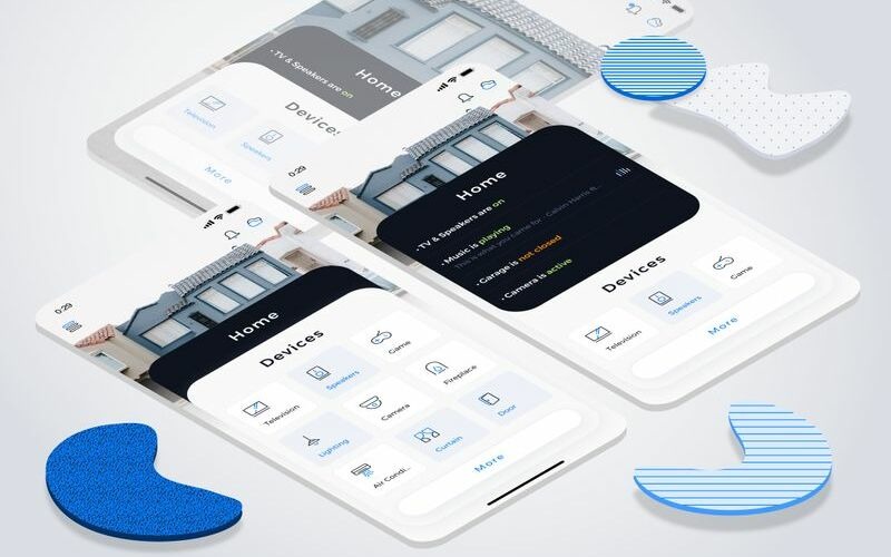 Download Sketch шаблон "Home Light Sketch Template" / Home Light Sketch Template - Sketch шаблон на тему графика 