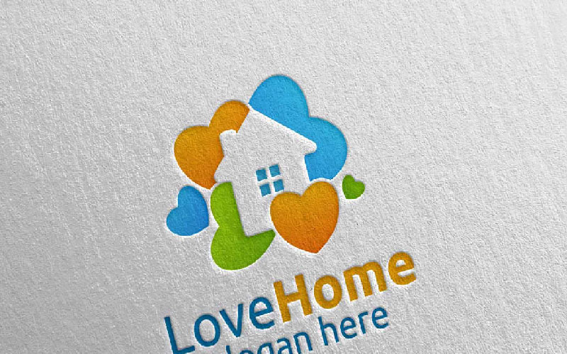 Download Шаблон логотипа "Home Painting Vector 4 Logo Template" / Home Painting Vector 4 Logo Template - Шаблон логотипа на тему графика logo paint home vector design brush construction repair residential building real estate apartment architecture modern property