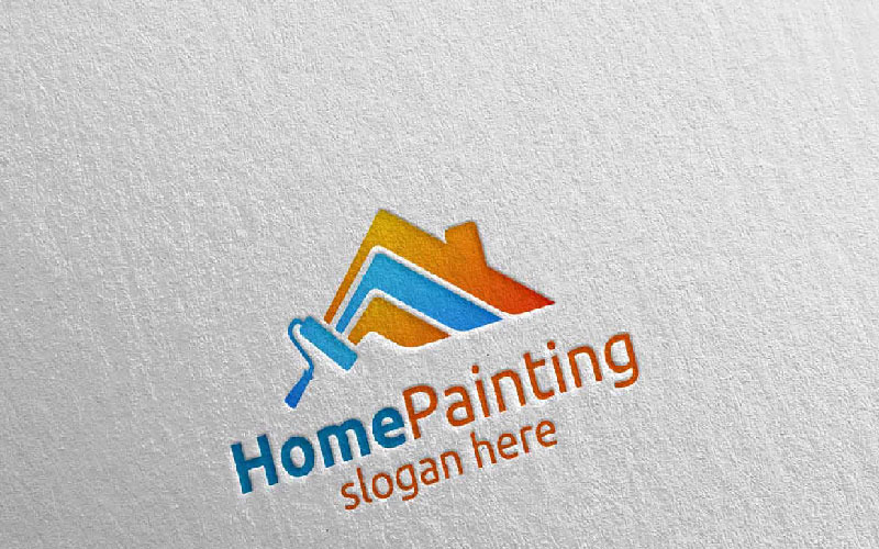 Home Painting Vector 5 Logo Template