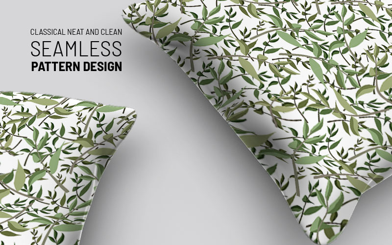 Download Pattern "Leaves and branches seamless design Pattern" / Leaves and branches seamless design Pattern - Pattern на тему графика green leaf nature plant isolated leaves tree grass garden frame natural symbol environment spring abstract flower flowers blossom pattern beauty