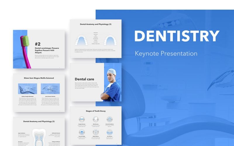 Diş Hekimliği - Keynote şablonu