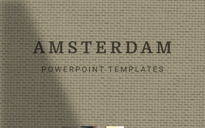 AMSTERDAM PowerPoint-sjabloon