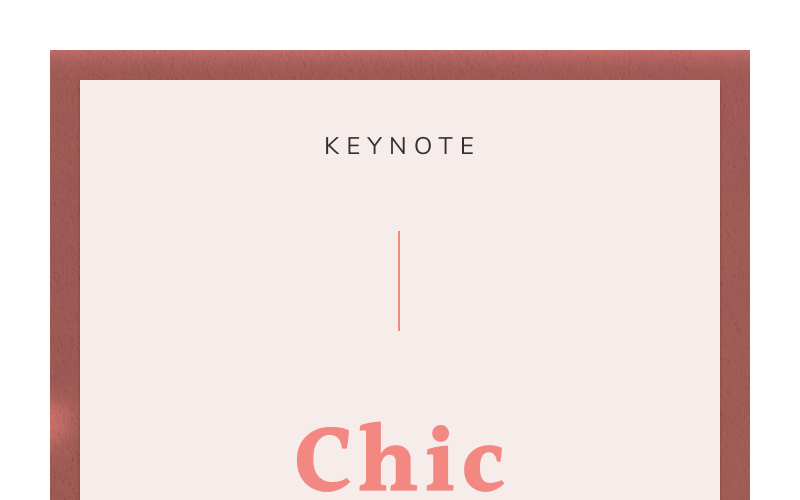 CHIC - Keynote-Vorlage