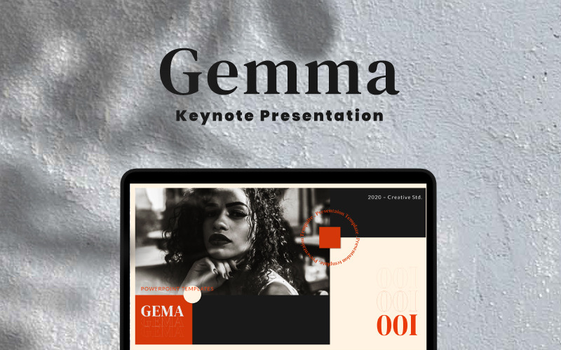 Gemma Creative - шаблон Keynote