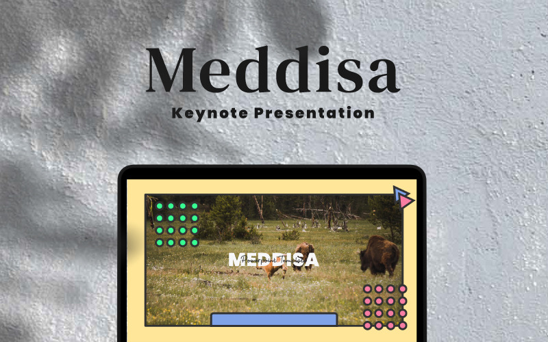 Meddisa - Keynote-sjabloon