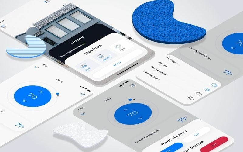 Download Sketch шаблон "Pool Light Sketch Template" / Pool Light Sketch Template - Sketch шаблон на тему графика 