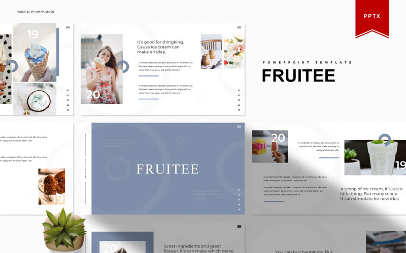 Fruitee | PowerPoint-sjabloon