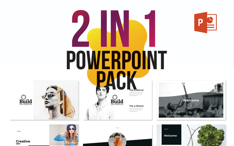 Kreativ - Business Pack PowerPoint-Vorlage